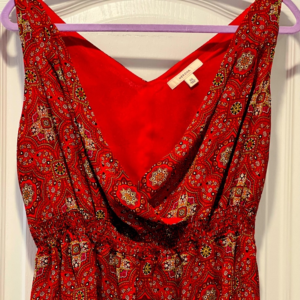Tie back blouse- Merona